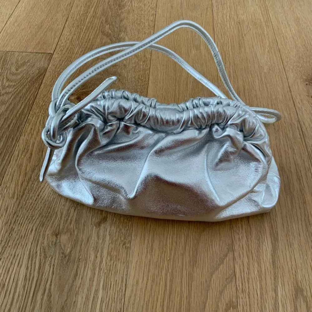 Mansur Gavriel Mini Cloud Clutch - Silver - Picture 11 of 11